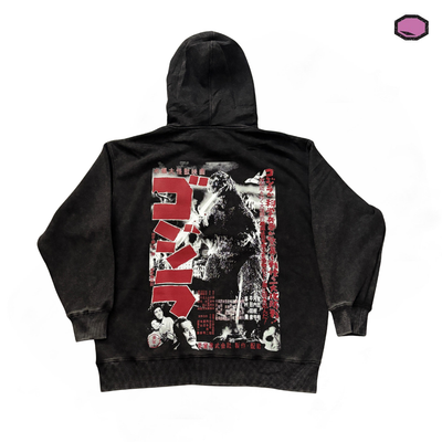Hoodie Godzilla Movie Poster (1954) Premium Oversized