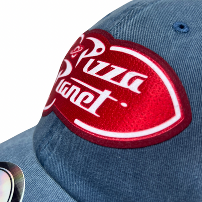Gorra Toy Story Pizza Planet Azul Tipo Deslavada