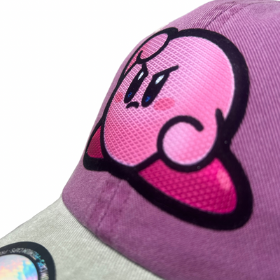 Gorra Kirby Mad Kirby Uva/Beige Tipo Deslavada