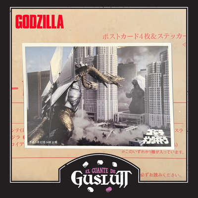 Postcard Oficial Godzilla (Mecha-King Ghidorah 1991) Ichiban Kuji Edición Japonesa