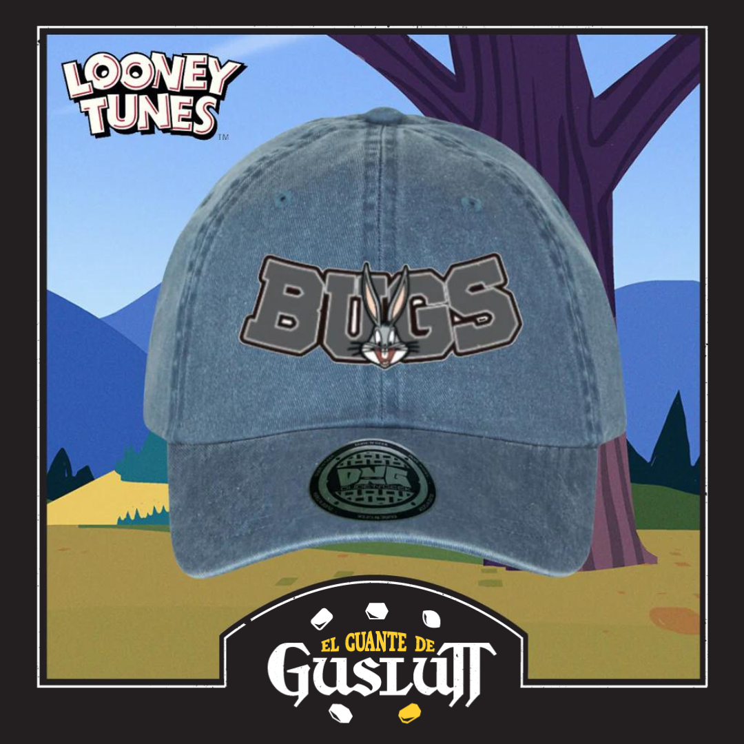 Gorra Looney Tunes “Bugs Bunny Logo” Azul Vintage