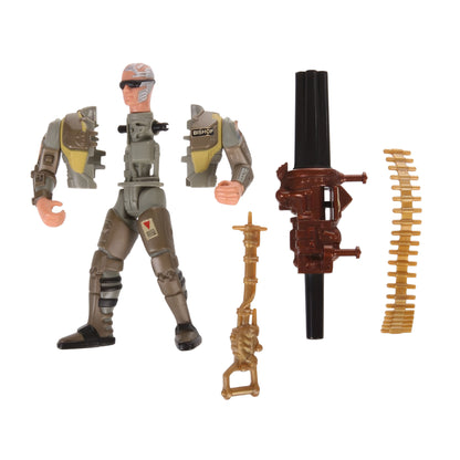 Figura Retro Kenner Aliens Space Marine Android Bishop con acción de ataque