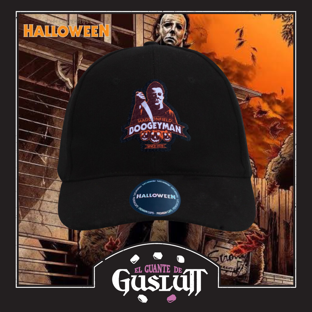 Gorra Halloween “The Boogeyman of Haddonfield” Negra