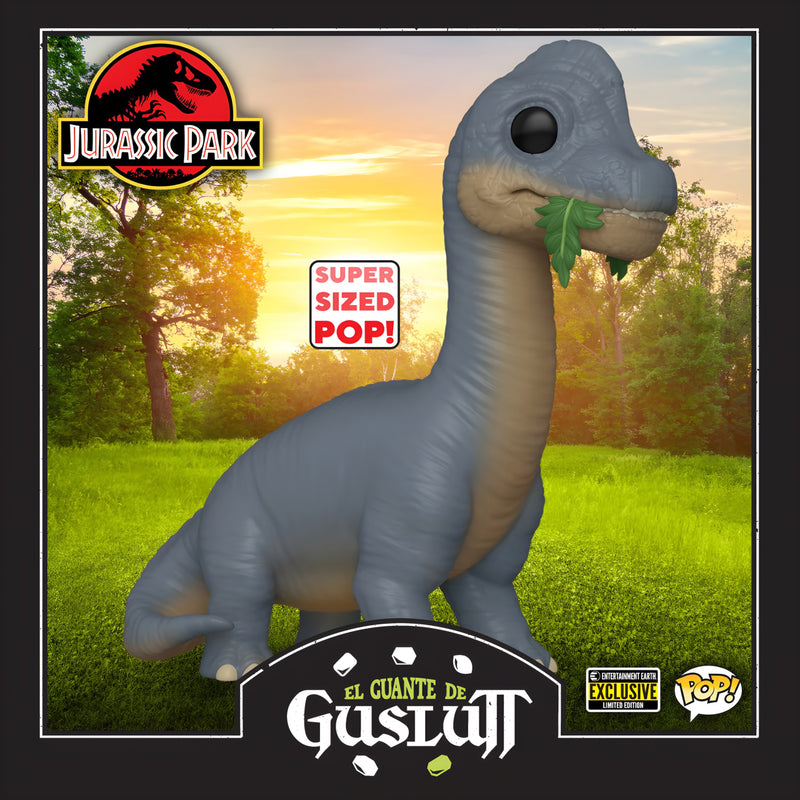 Jurassic Park Brachiosaurus Super 6-Inch Funko Pop! Entertainment Earth Exclusive