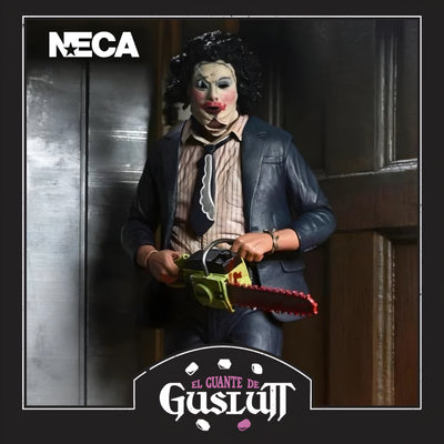 Figura NECA The Texas Chainsaw Massacre Pretty Woman Leatherface Edición 50 Aniversario Versión Ultimate