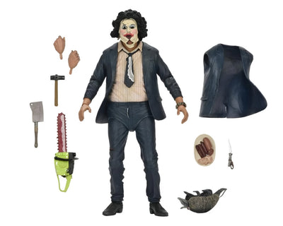 Figura NECA The Texas Chainsaw Massacre Pretty Woman Leatherface Edición 50 Aniversario Versión Ultimate