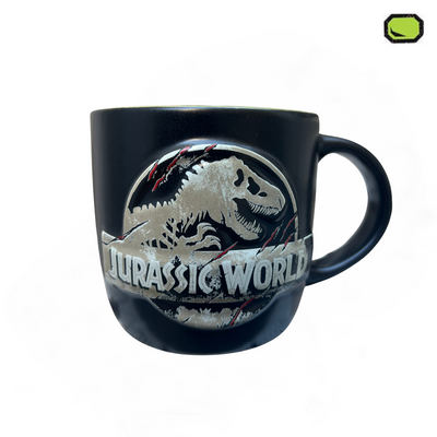 Taza Jurassic World Logo 3D