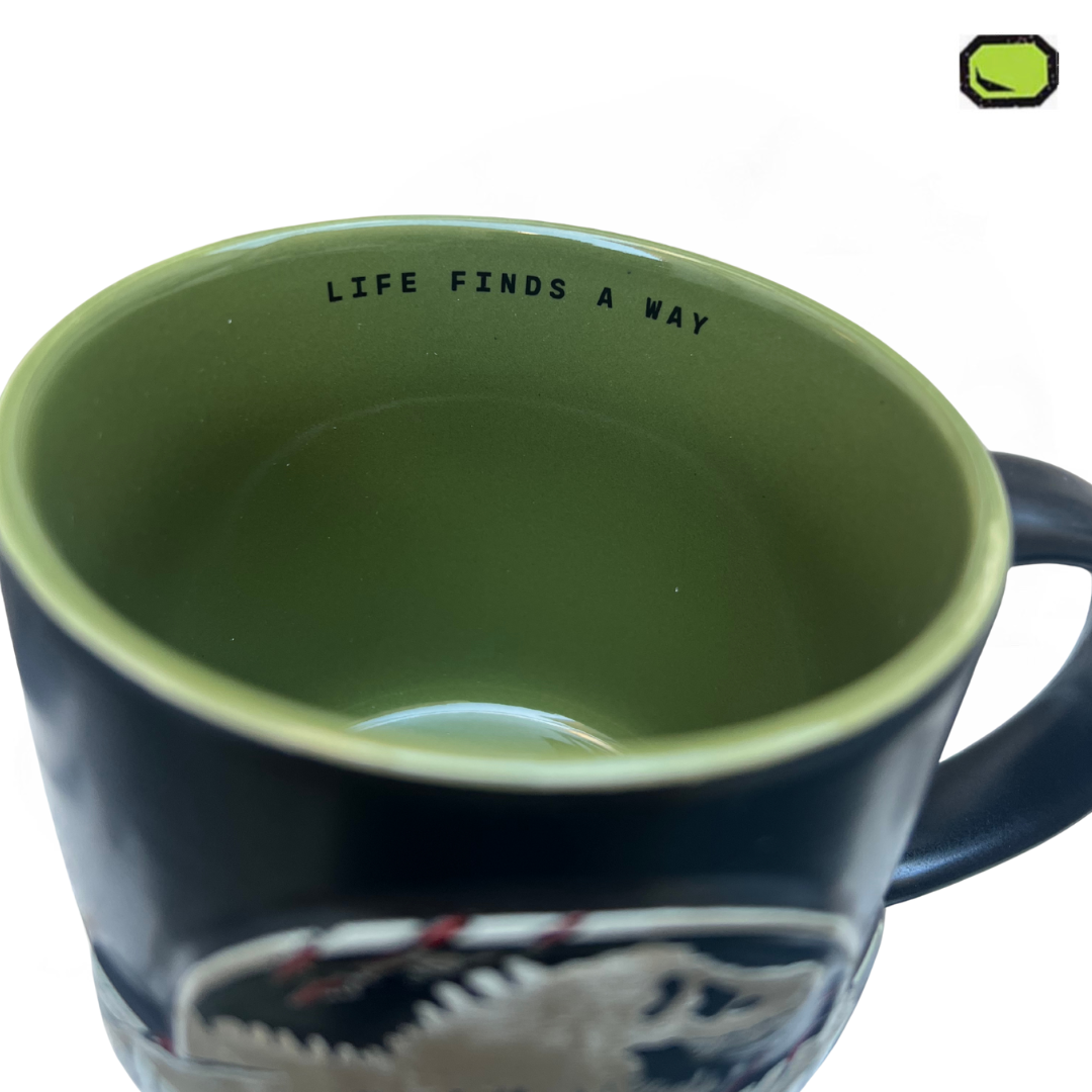 Taza Jurassic World Logo 3D
