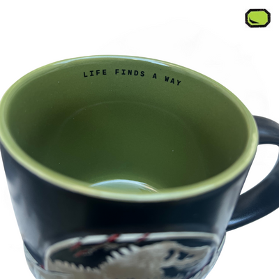 Taza Jurassic World Logo 3D