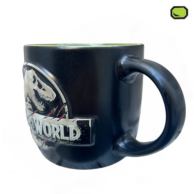 Taza Jurassic World Logo 3D
