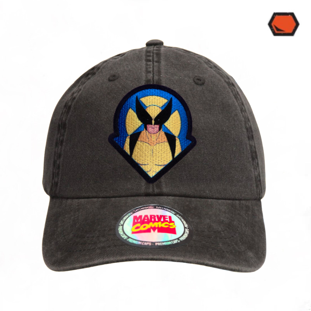 Gorra Marvel “Wolverine” Gris Vintage