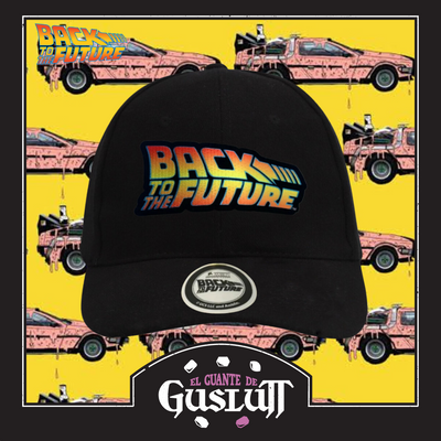 Gorra Back To The Future Logo Clásico Negra