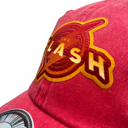 Gorra DC Comics The Flash Roja Tipo Deslavada