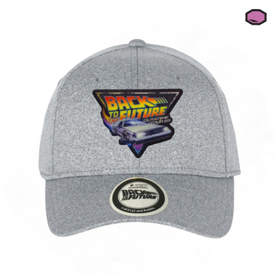 Gorra Back to the Future Outatime Tour 85 Gris Jaspe