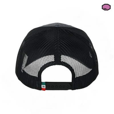 Gorra Back to the Future 1.21 G-Watts (Impulsado por Condensador de Flujo) Gris/Negra Tipo Trucker Premium