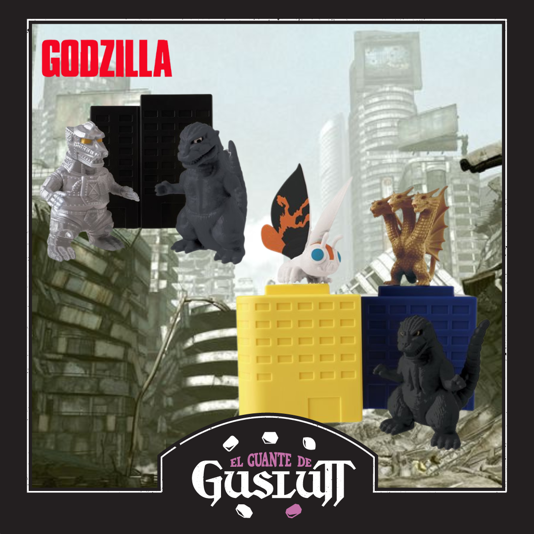 Mini Figura Godzilla Kaiju Collection (Figura al Azar)