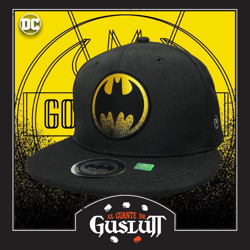 Gorra Batman “Batsignal” Negra Snapback