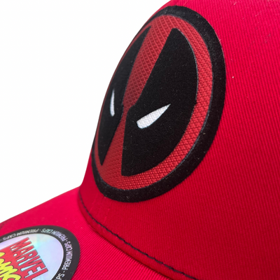 Gorra Marvel Deadpool Roja/Negra Tipo Trucker Premium