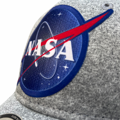 Gorra NASA Logo Clásico Gris Jaspe