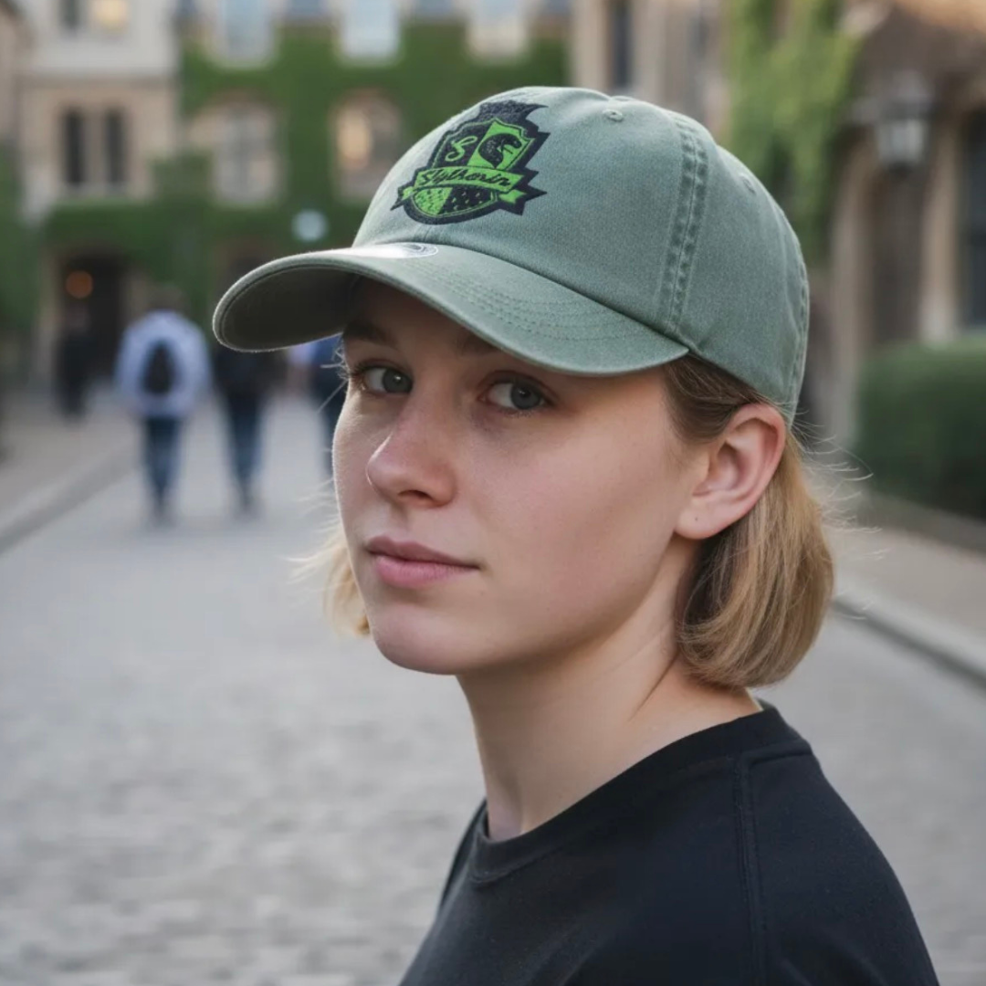 Gorra Harry Potter House of Slytherin Verde Vintage