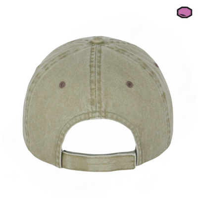 Gorra Ghostbusters Logo Clásico con efecto de brillo en la oscuridad Beige/Café Tipo Deslavada