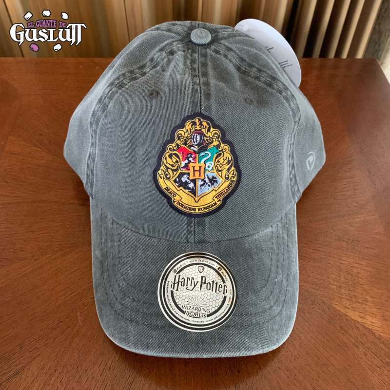 Gorra Harry Potter Hogwarts Gris Vintage