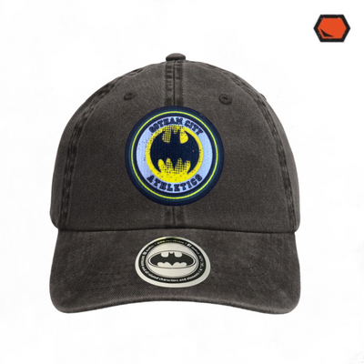 Gorra DC Comics Batman Gotham City Team Gris Tipo Deslavada