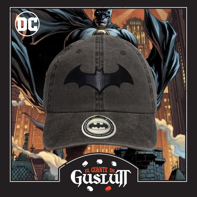Gorra DC Comics Batman (Dark Knight) Gris Tipo Deslavada