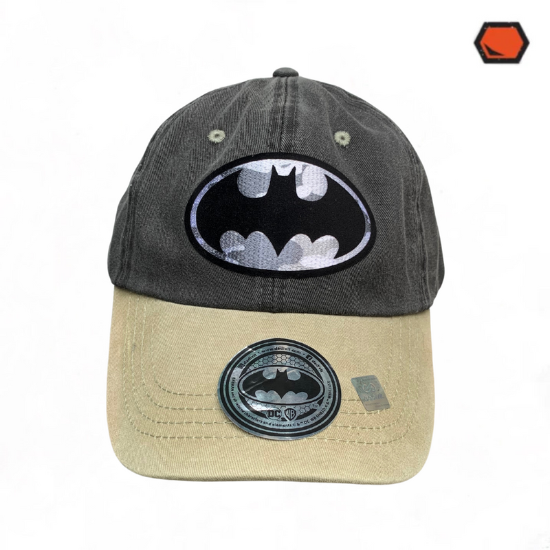 Gorra Batman “Artic Camo” Gris-Beige Vintage