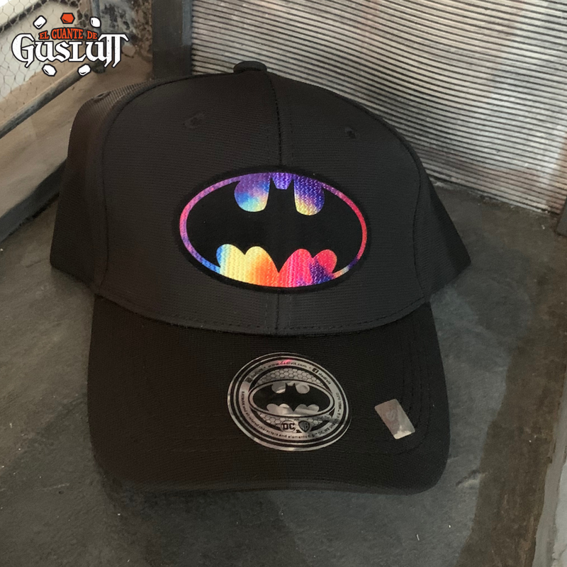 Gorra Batman “Multicolor” Negra Premium
