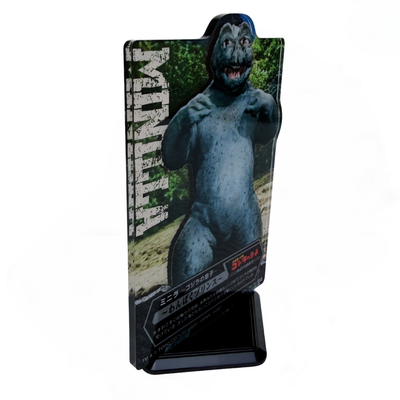 Tarjeta Acrílica con base Minilla (1967) Ichiban Kuji F Prize — Edición Japonesa