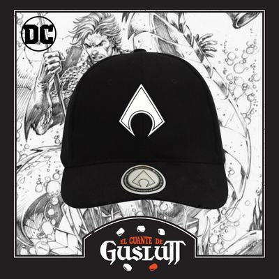 Gorra DC Comics Aquaman Reflective Logo Premium Flex Fit