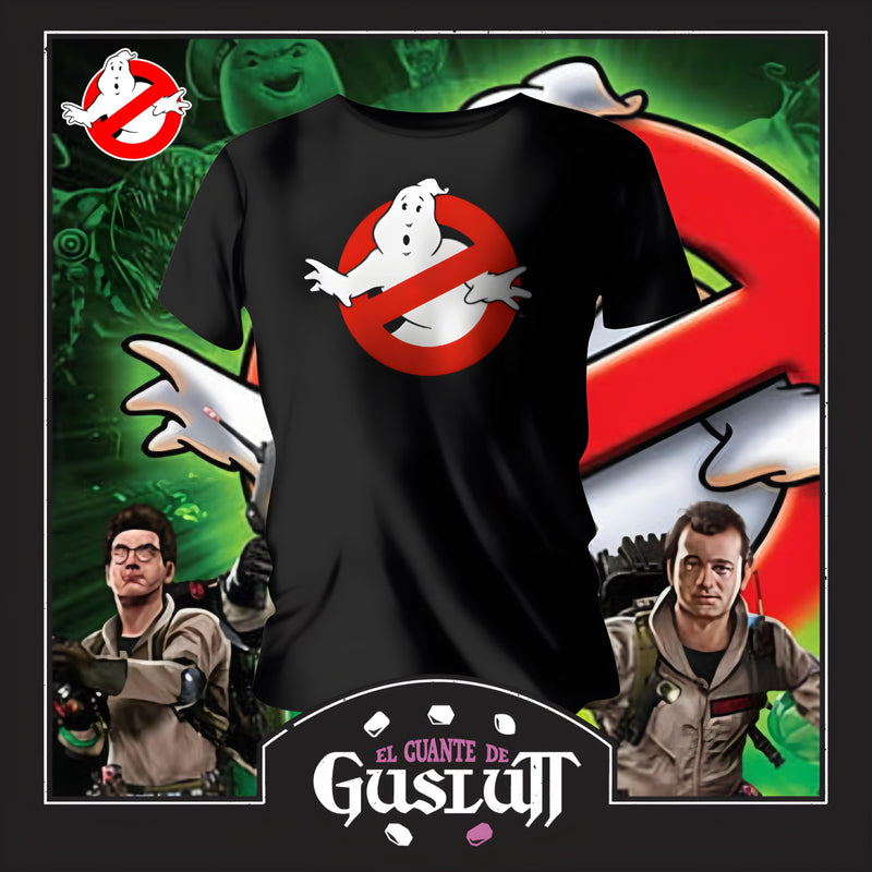 Playera Infantil Ghostbusters Logo Negra
