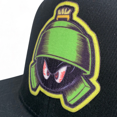 Gorra Looney Tunes Mad Marvin Snapback Negra