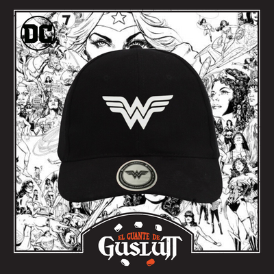 Gorra DC Comics Wonder Woman Reflective Logo Premium Flex Fit