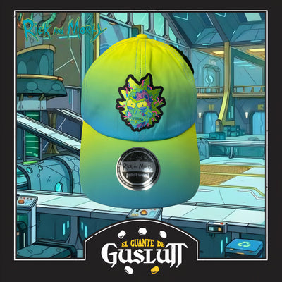 Gorra Rick and Morty Psychedelic Rick Neón