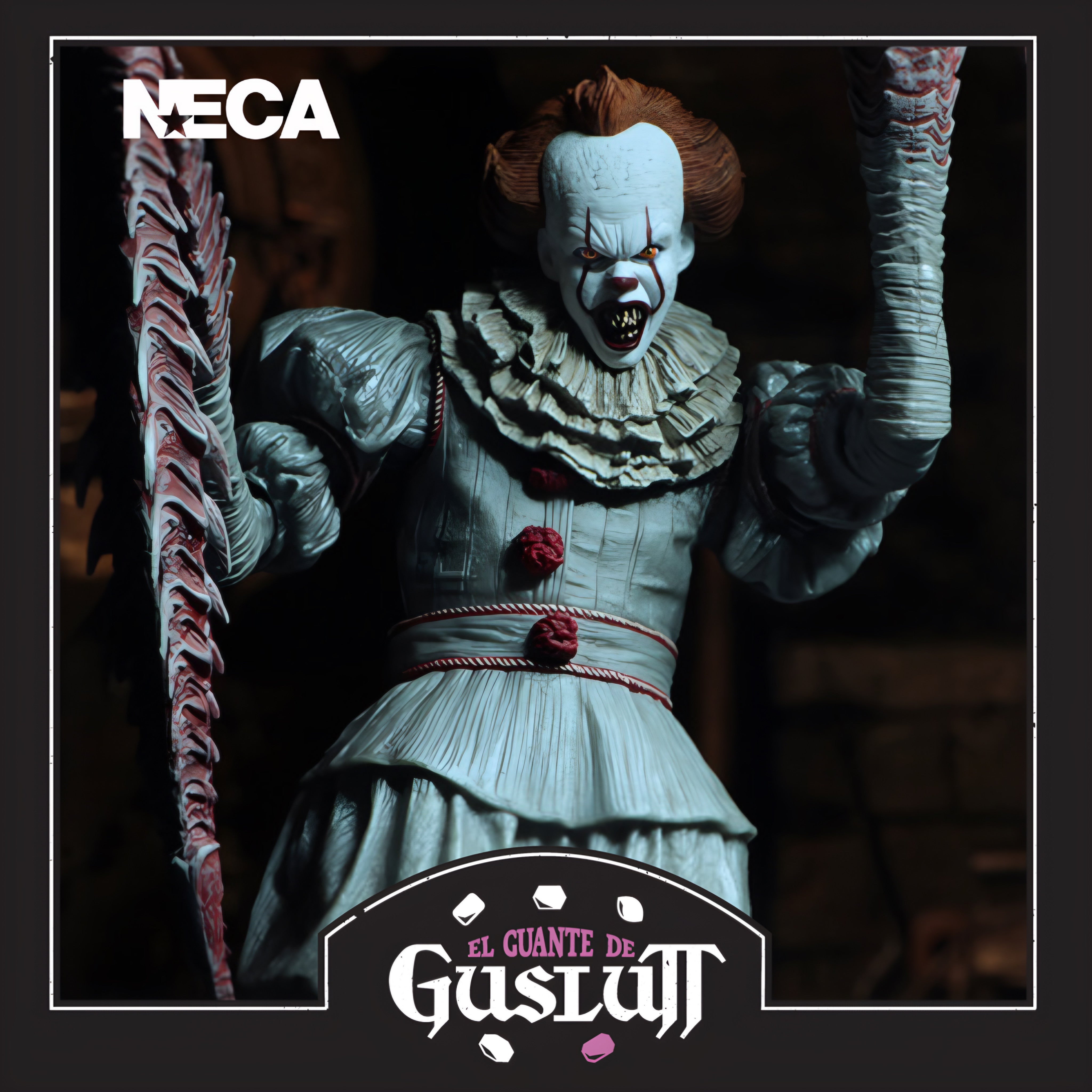Figura NECA (2017) Pennywise The Dancing Clown Versión Ultimate