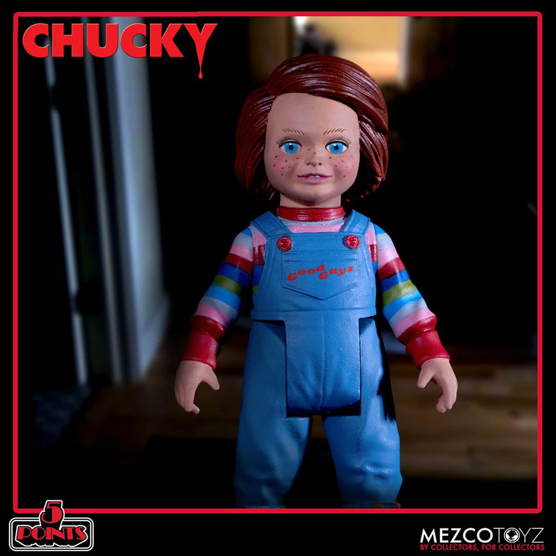 Mezco Toys Child's Play Chucky 5 Points Deluxe Figure Set