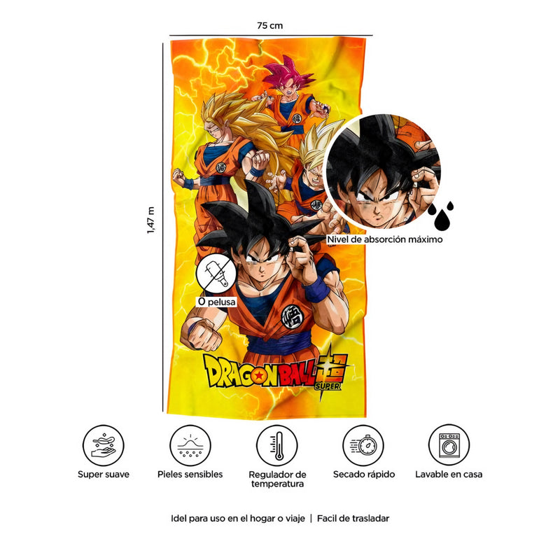 Toalla Dragon Ball Super Son Goku