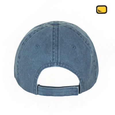 Gorra Demon Slayer: Kimetsu No Yaiba Pilar del Agua Giyu Tomioka Azul Tipo Deslavada