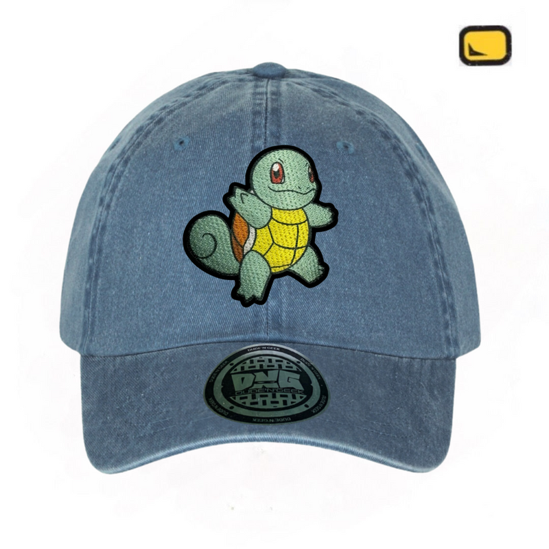 Gorra Pokémon “Squirtle” Azul Marino Vintage