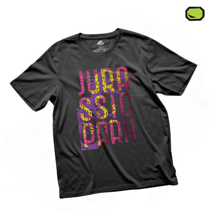 Playera Jurassic Park “Dino Pattern” Negra