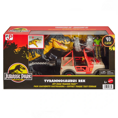 Set de Figuras Jurassic World Clásicos 1993 Set de Captura Tyrannosaurus Rex Exclusivo
