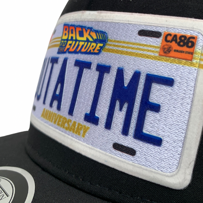 Gorra Back to the Future Outatime Snapback Negra