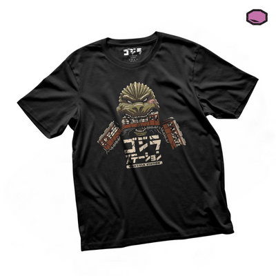 Playera Godzilla Minus One Negra