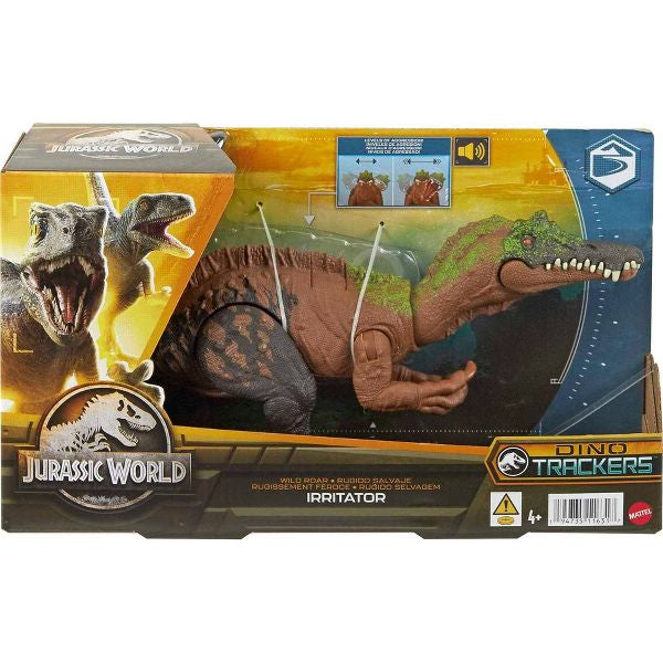 Jurassic World Dino Trackers Wild Roar Irritator Action Figure
