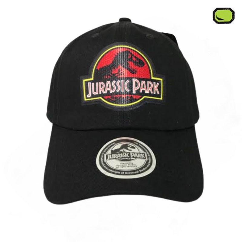 Gorra Jurassic Park “Red Logo” Negra