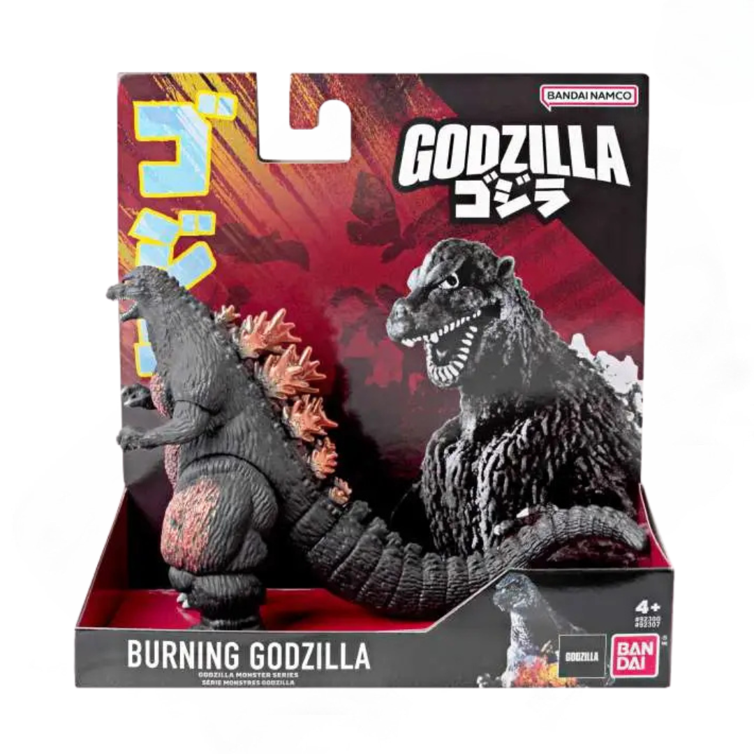 Figura de Vinilo Suave Bandai Namco Godzilla Monster Series Burning Godzilla (1995)