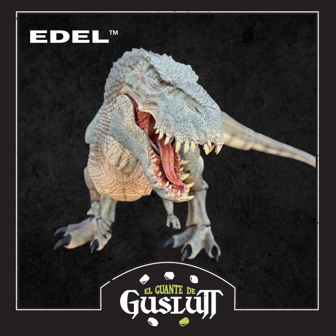 Figura Edel Toys Vastatosaurus Rex King of Skull Island Premium Series Escala 1/18