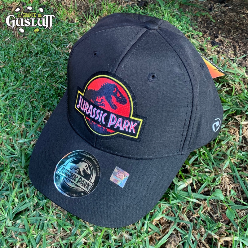 Gorra Jurassic Park “Red Logo” Negra